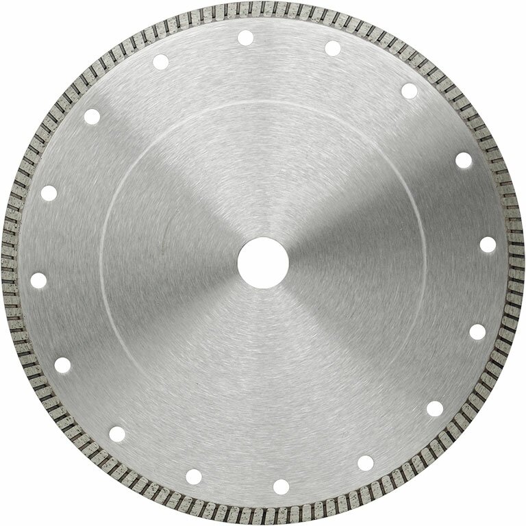 Алмазный диск с турбированной кромкой