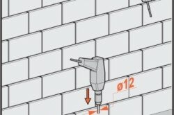 Как сделать отверстие в кирпичной стене