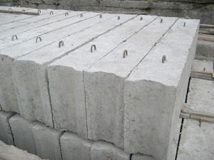 Блоки жби фундаментные размеры
