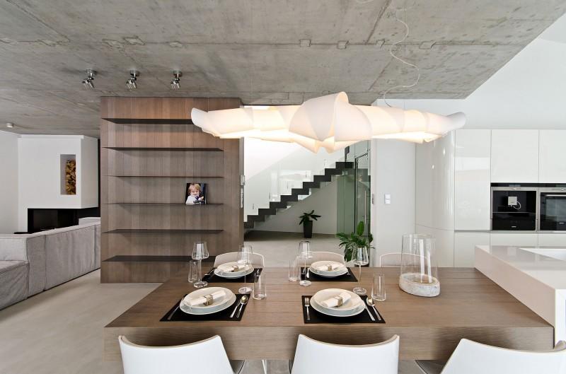 Бетонный потолок - новое дизайнерское решение в интерьере