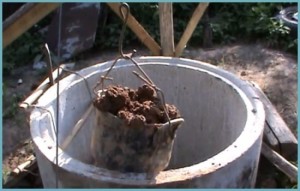 Как правильно копать колодец с бетонными кольцами