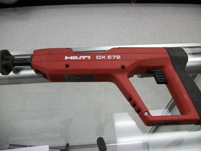 пороховой монтажный пистолет hilti dx e72