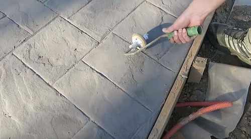 Декоративный бетон своими руками: фото, видео инструкция