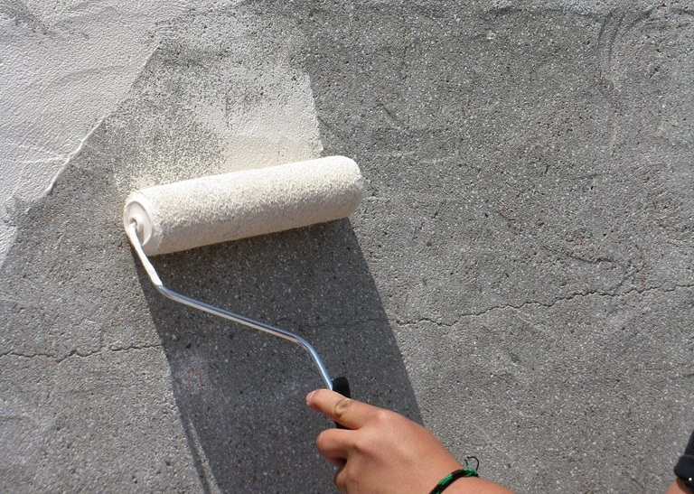 Подготовка бетона к покраске