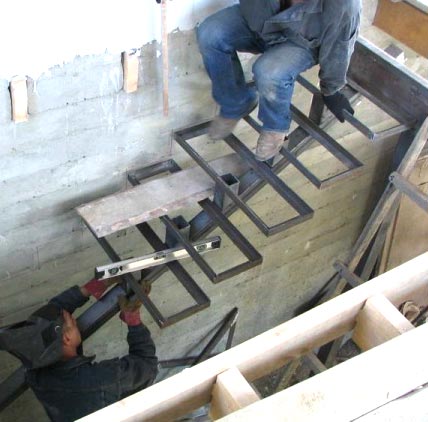 Металлическая лестница своими руками пошаговая инструкция