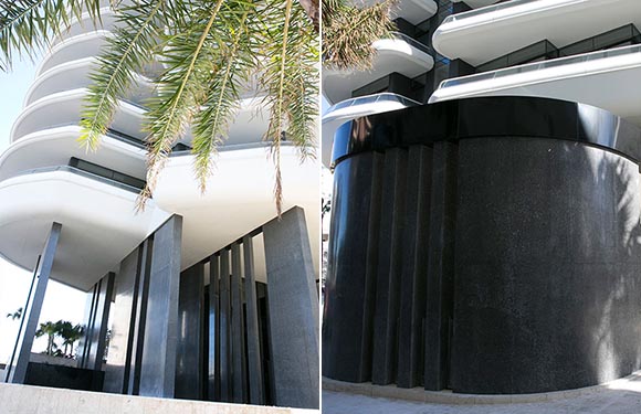 Вертикальная полировка бетона