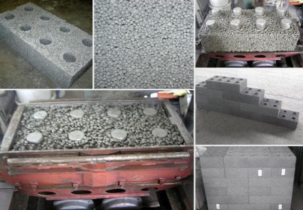яичный крупнопористый бетон