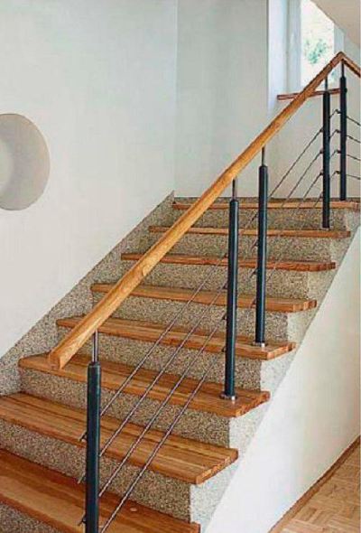 Чем отделать бетонную лестницу в доме