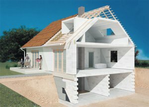 Технология строительства дома из газобетона