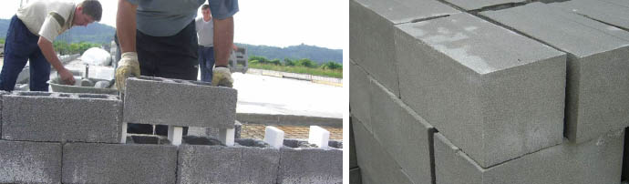 Строительные блоки для стен