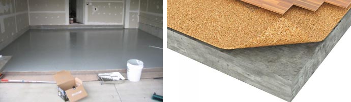 Теплоизоляция бетонного основания