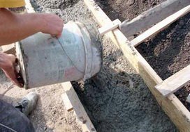 Укладка бетона своими руками