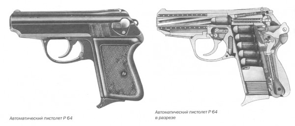 Автоматический пистолет P 64