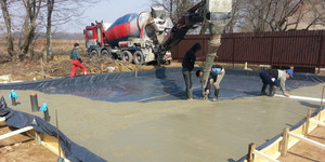 Правила заливки бетона