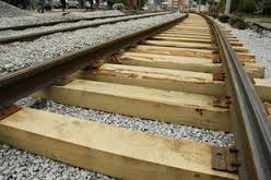 Шпалы железнодорожные деревянные
