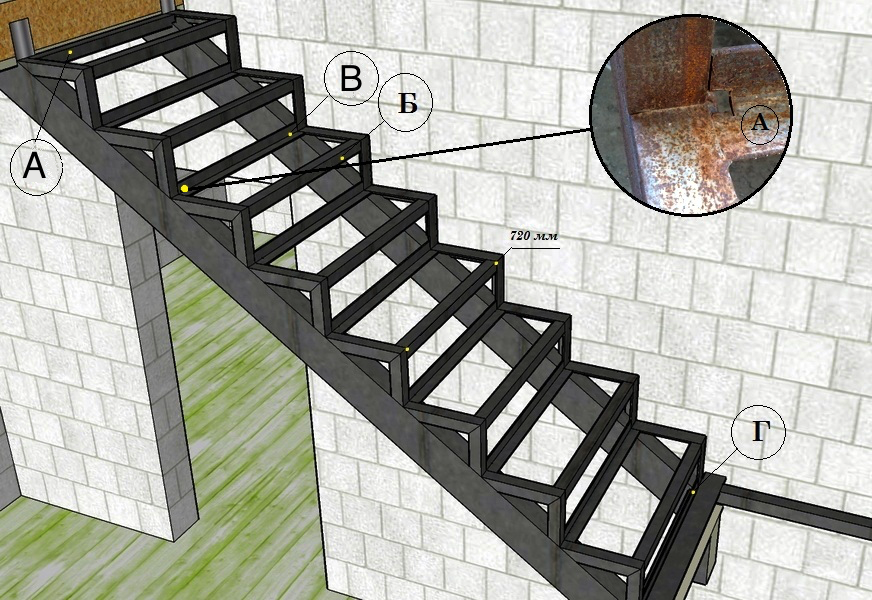 программа для металлических лестниц