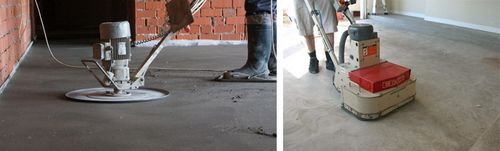 Шлифовка поверхности бетона своими руками: способы