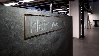 Бетонная стойка и бетонный стол для KLEINEWELT ARCHITEKTEN