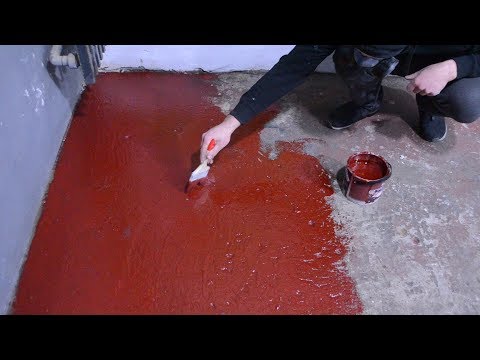 Чем покрасить бетонный пол, краска для пола моя история