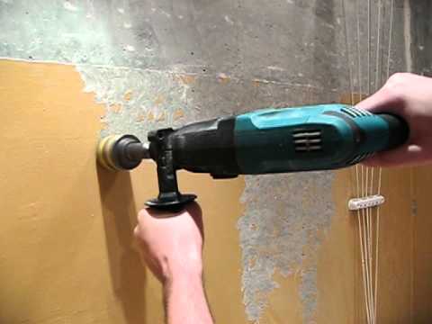 Как удалить масляную краску со стен