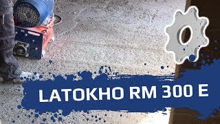 [Видеоинструкция LATOKHO] Роторно-фрезеровальная машина LATOKHO RM 300 E в работе