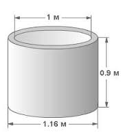 Данный размер колодезного кольца считается оптимальным вариантом для устройства частных водозаборов