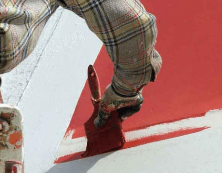 От краски по бетону требуется устойчивость к высоким температурам, но не стоит под этим соусом обращать внимание на огнезащитные краски по металлу Полистил