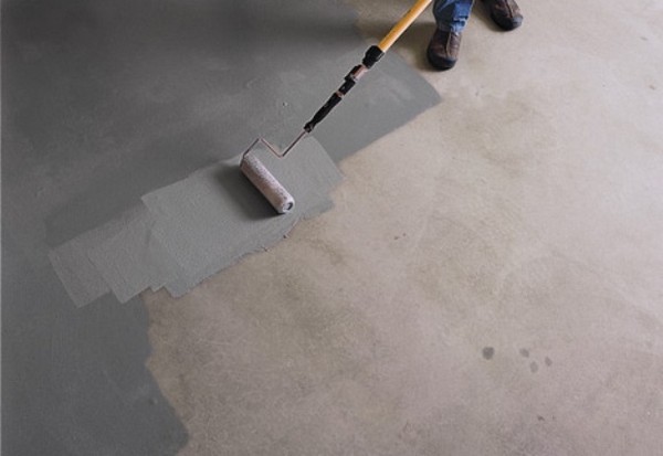 полиуретановая краска для бетонного пола фото